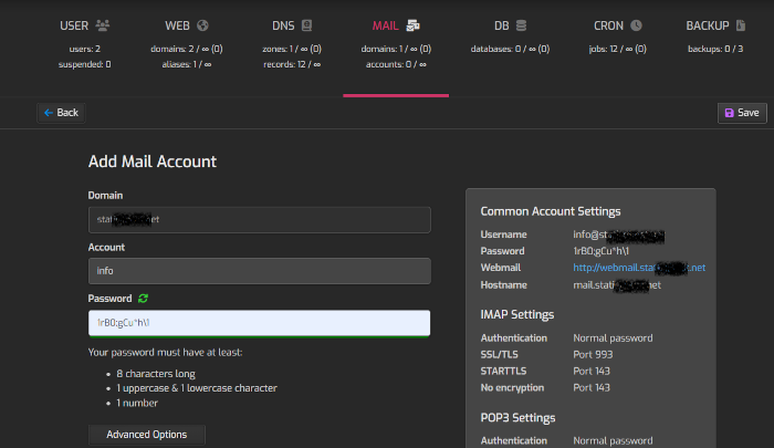 Email Setup