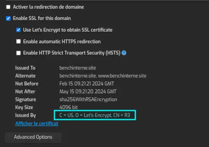SSL Site